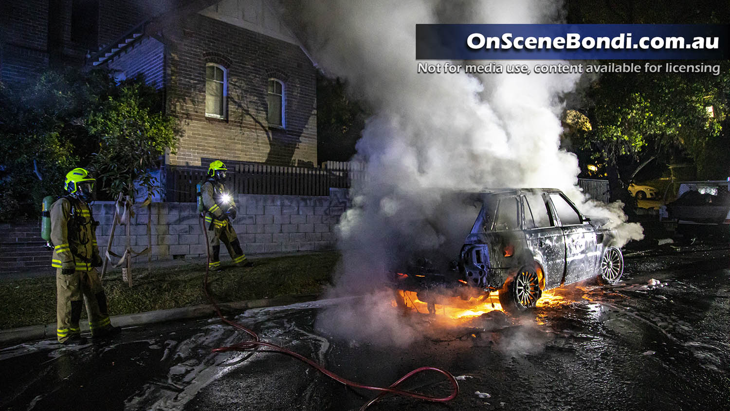 20191122 bondi car fire1