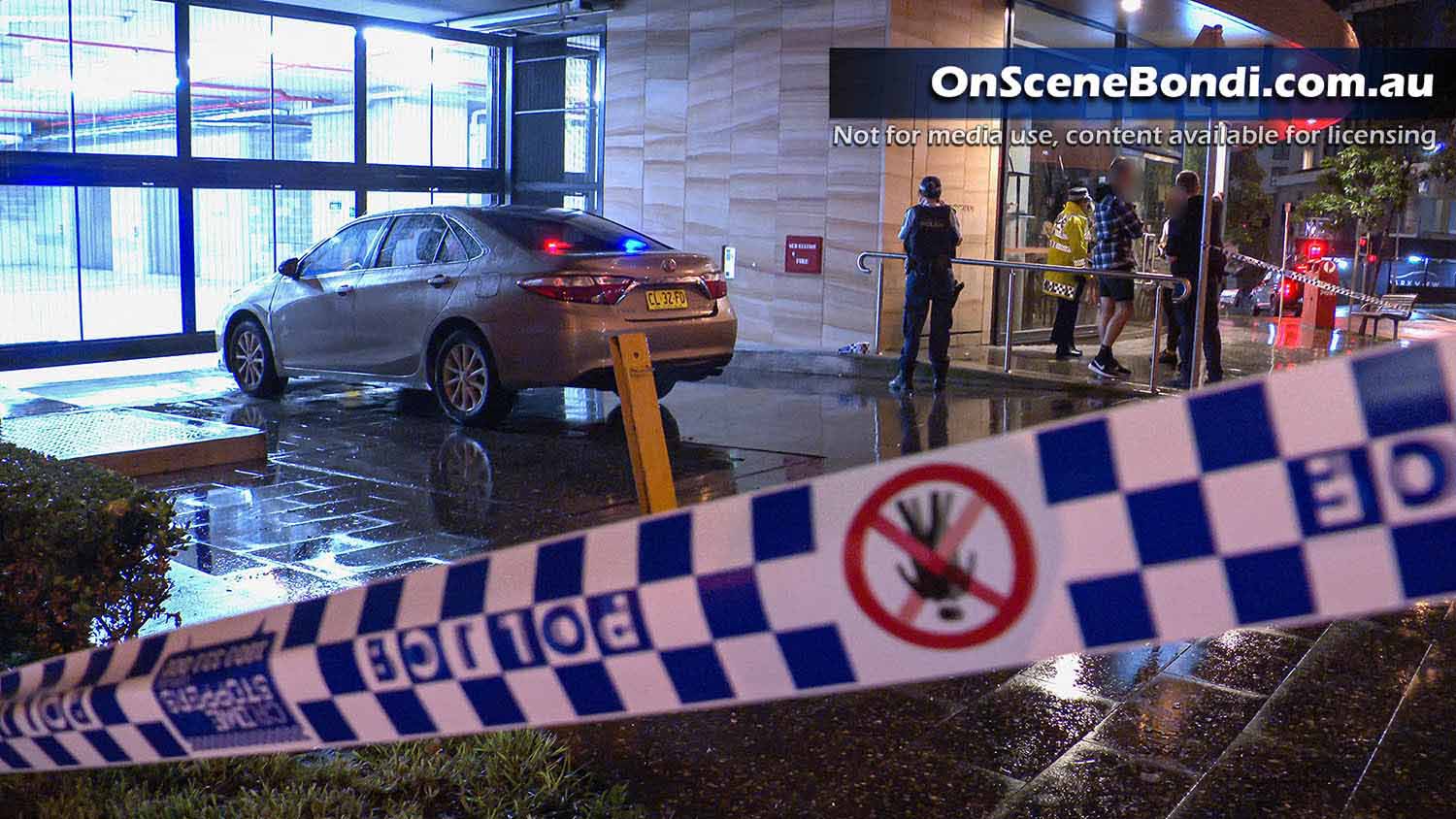 Police officer hit by car in Bondi Junction