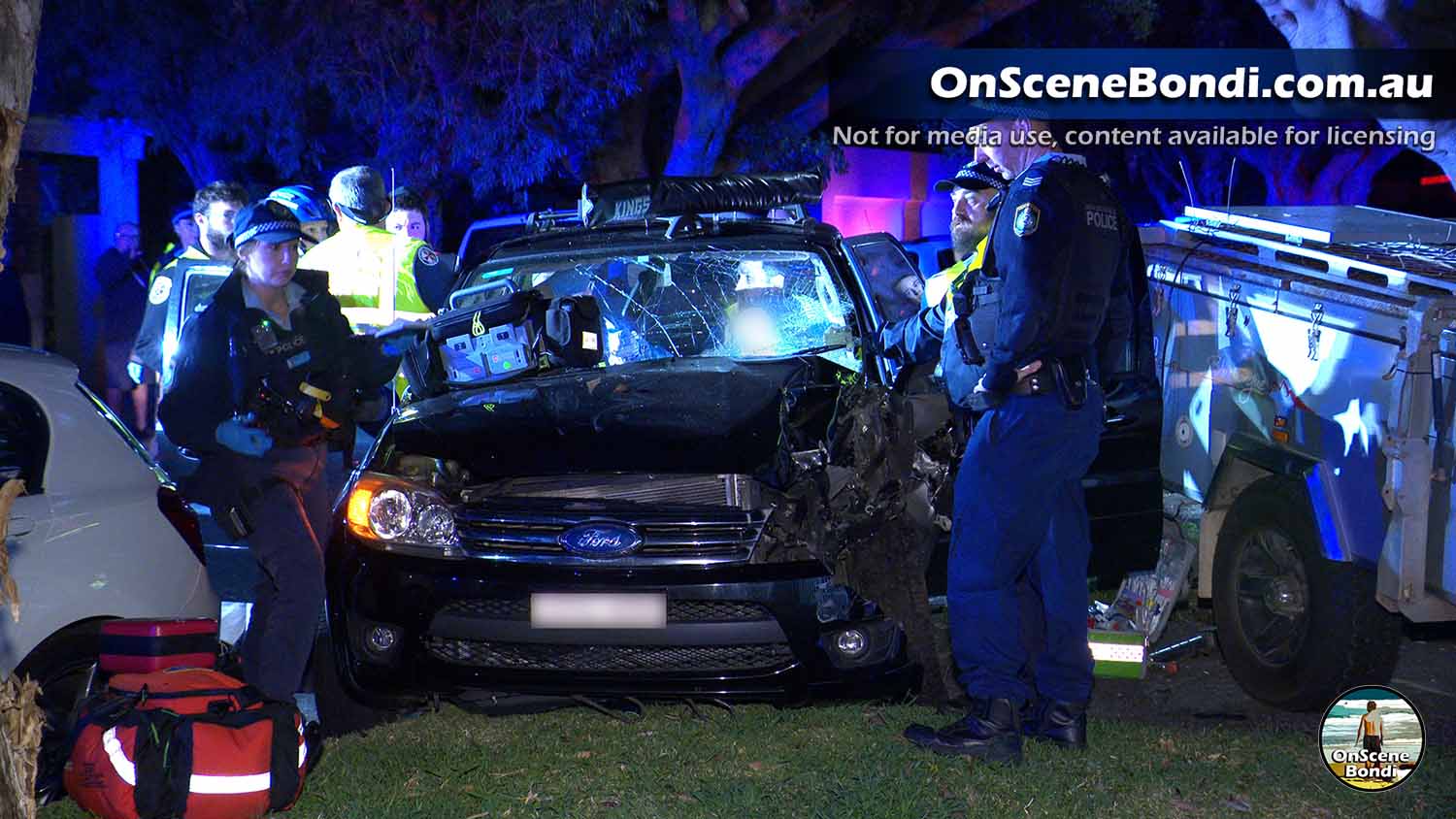 Man arrested for high range drink driving following crash in North Bondi