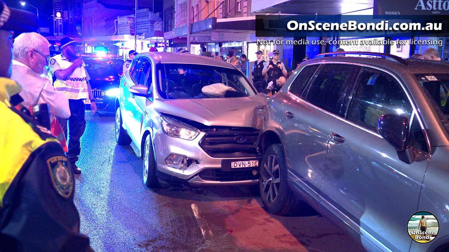 Two arrested following alleged pursuit and crash in Paddington